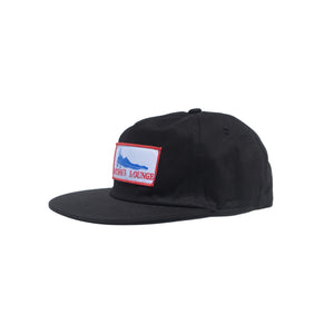 Nathan's Lounge - Black 5-Panel Hat