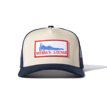Nathan's Lounge - Navy / Cream Trucker Hat