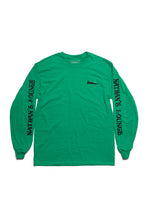 "Classic Nathans Lounge" Long Sleeve Tee Green